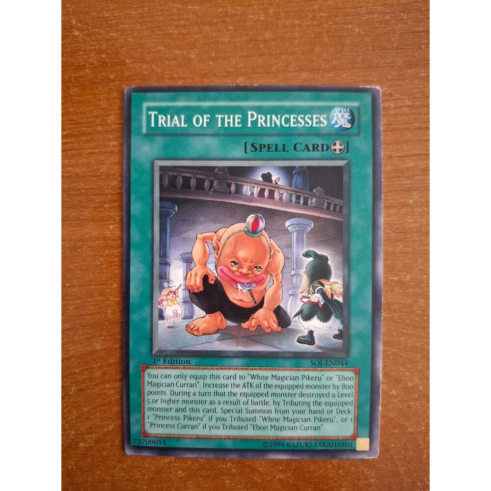 Classic Shadow of Infinity Trial of the Princesses SOI-EN044 Yu-gi-oh Spell Card